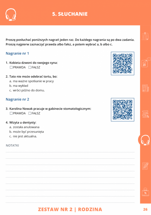 Z NAMI TELC JEST ŁATWY!  - Słuchanie