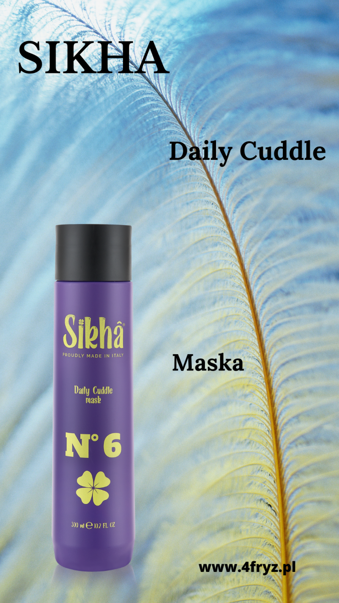 Sikha N°6 Daily Cuddle Mask- Maska do codziennej pielęgnacji włosów 300ml.