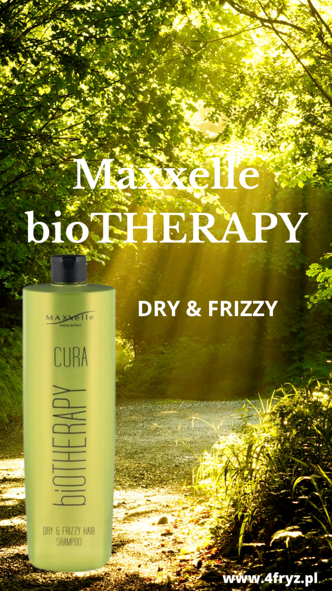 MAXXelle biOTHERAPY DRY &amp; FRIZZY HAIR SHAMPOO- Szampon do włosów suchych i puszących się 1000ml.