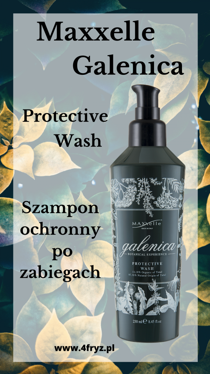 MAXXelle GALENICA PROTECTIVE WASH- Szampon ochronny po zabiegach chemicznych 1000ml.