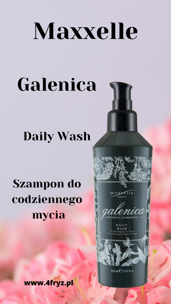 MAXXelle GALENICA - DAILY WASH Szampon do codziennego stosowania 250ml.