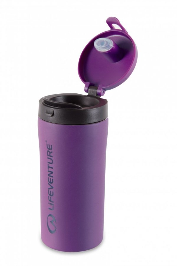 Flip-Top Thermal Mug 300ml, Purple
