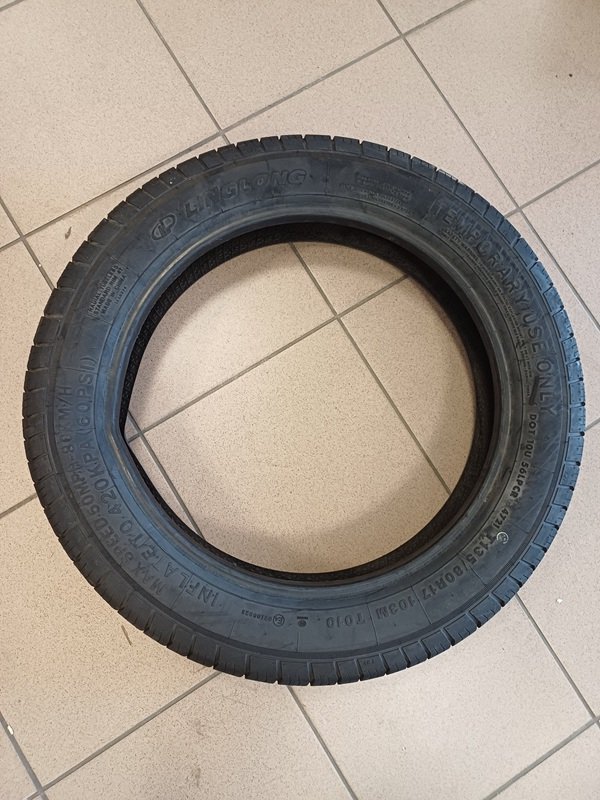 Opona LINGLONG T135/80R17 T010 103M TL #E DOT4721 - zagięta stopka