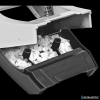 Dziurkacz mini LEITZ WOW metalowy różowy metalik 50601023
