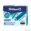 Naboje do piór, krótkie turkusowe 301705 Pelikan