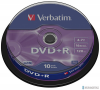 Płyta DVD+R VERBATIM CAKE (10) 4.7GB x16 Matt Silver 43498