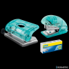 Zszywacz mini Rapid ColourBreeze F4, 10 kartek, 5 lat gwarancji, niebieski 5001327