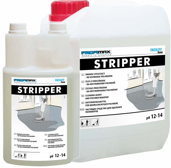 STRIPPER  - środek czyszczący do usuwania polimerów 10l