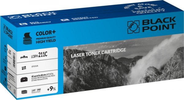 Black Point toner LCBPH211C zastępuje HP CF211A / Canon CRG-731C, niebieski