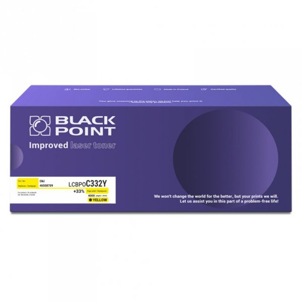 [LCBPOC332Y] Toner Black Point Color (Oki 46508709) yellow
