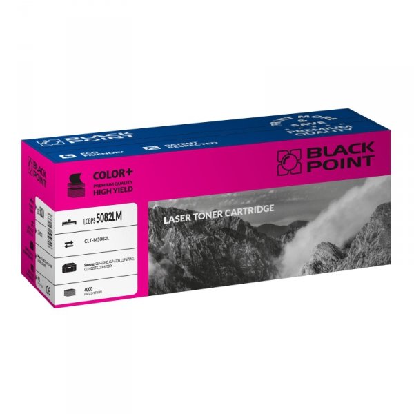 Black Point toner LCBPS5082LM zastępuje Samsung CLT-M5082L, czerwony