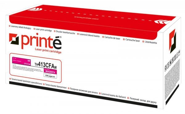 Printé toner TH413CFAM  zastępuje HP CF413A, czerwony