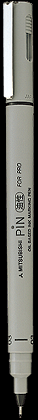 Cienkopis PIN-03A czarny UNI