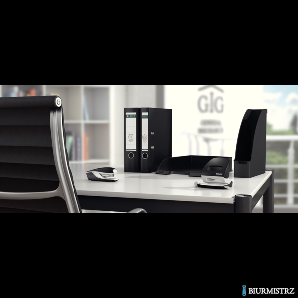 Dziurkacz 5008 LEITZ czarny 30 kartek duży metalowy 50080095