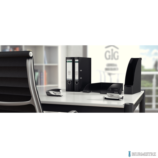 Dziurkacz 5008 LEITZ czarny 30 kartek duży metalowy 50080095