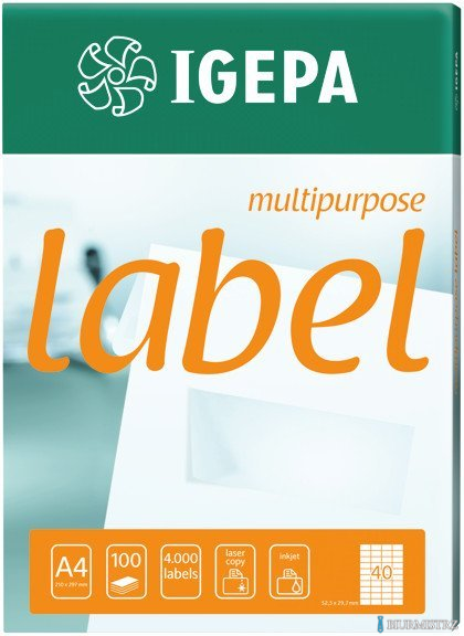 Etykieta samoprzylepna 105x42.3mm (100sztuk) CONTILABEL EA-1050X423