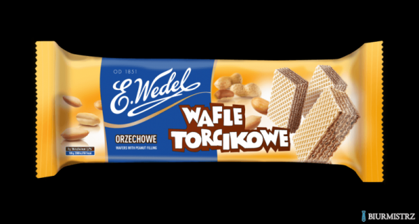 Wafle WEDEL TORCIKOWE ORZECHOWE MINI 160g