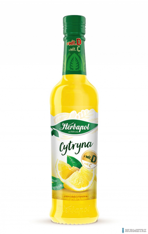 Syrop HERBAPOL Owocowa Spiżarnia Cytryna 420ml