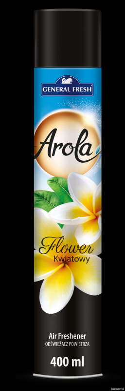 Odświeżacz powietrza AROLA Spray 400ml kwiat GENERAL FRESH
