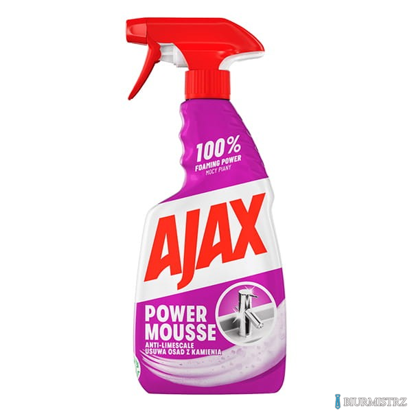 AJAX Spray Power Mousse do łazienki, 500 ml