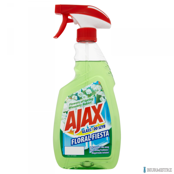 AJAX Płyn do mycia szyb 500ml Floral Fiesta ( zielony )rozpylacz 76688