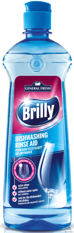 Płyn nabłyszczający do zmywarek BRILLY 500ml GENERAL FRESH