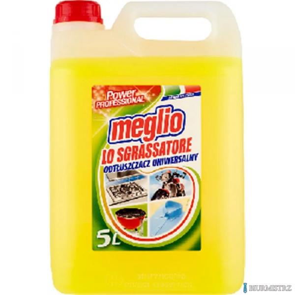 Odtłuszczacz MEGLIO Lemon, spray, uniwersalny, 5L kanister