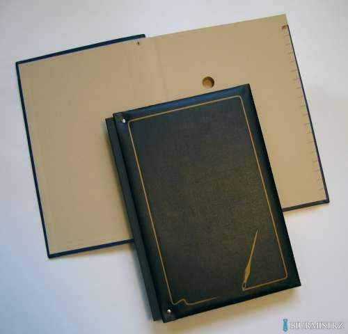 Teczka do podp.20k 920-014 czarny   WARTA  grzb.harm. 1824-920-014