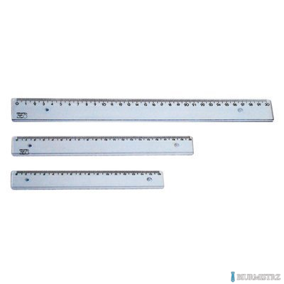 Linijka MemoBe by PRATEL 20cm transparentna ML104-00