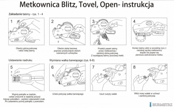 Metkownica jednorzędowa BLITZ-C8