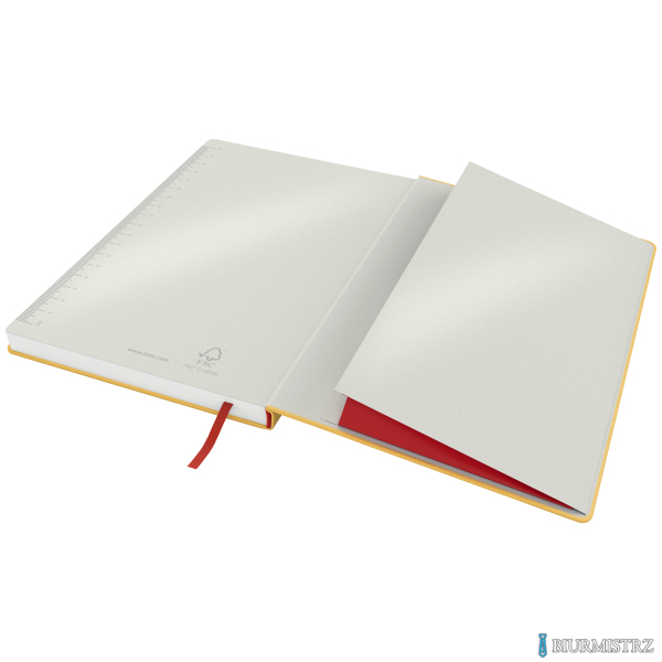 Notatnik Leitz Cosy, B5, kratka, żółty 44820019