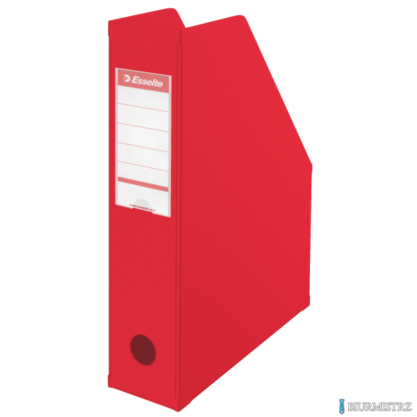 Pojemnik składany A4 70mm czerwony ESSELTE PVC 56003