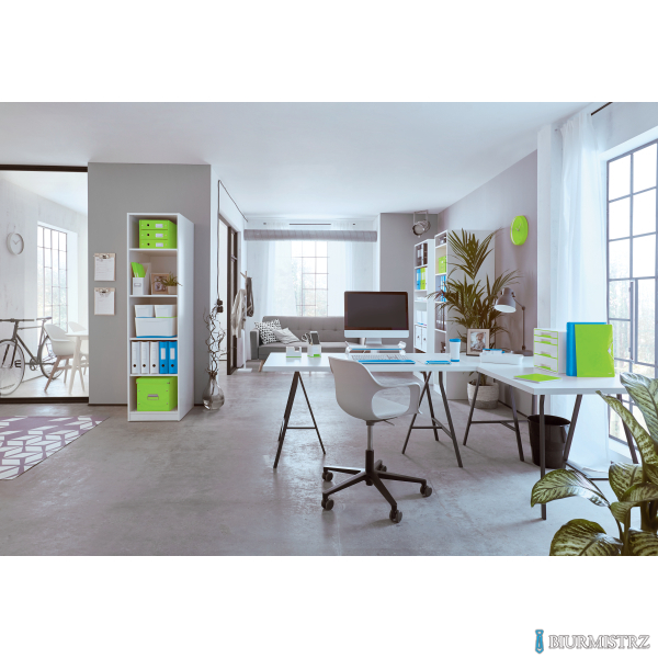 Pudło LEITZ C&S uniwersalne średnie WOW niebieskie 60440036