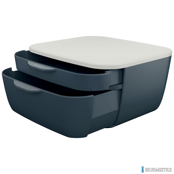 Pojemnik z szufladami Leitz Cosy, szary 53570089