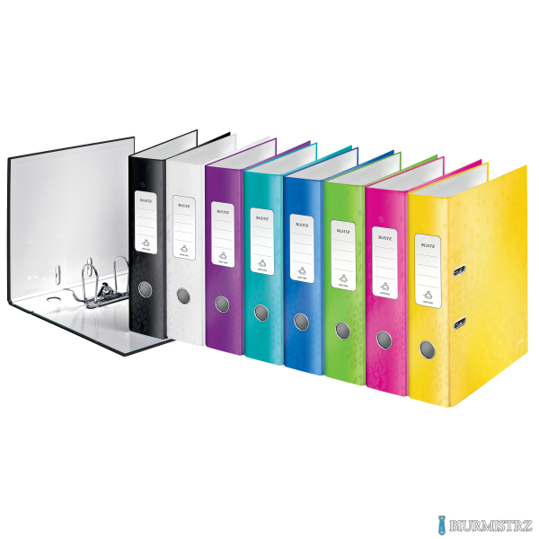 Segregator z mechanizmem WOW Leitz 180, A4/80mm, zielony 10050054