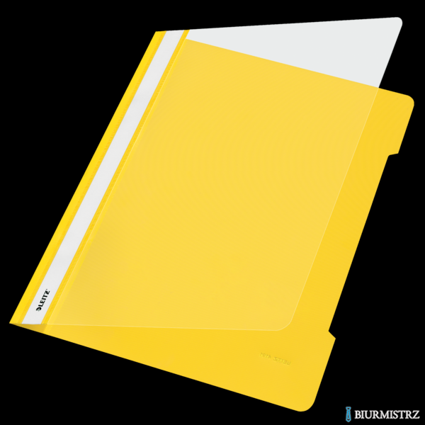 Skoroszyt sztywny A4 Leitz, żółty 25 szt. 41910015