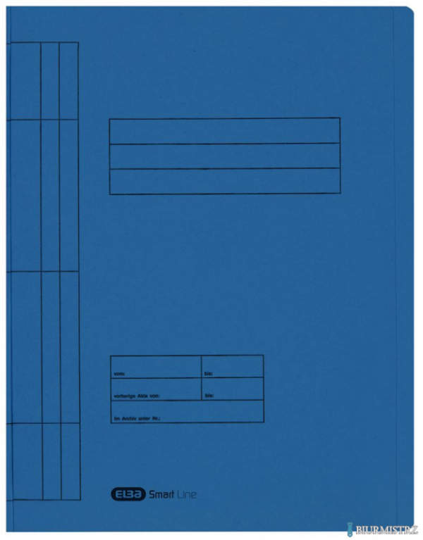 Skoroszyt kartonowy ELBA A4, niebieski, 100090773