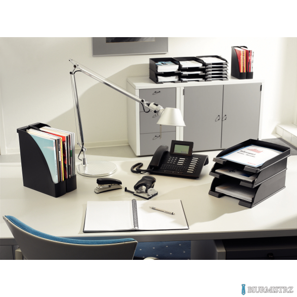 Półka na dokumenty LEITZ Plus Slim czarny 52370095