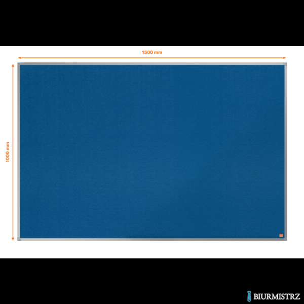 Tablica ogłoszeniowa filcowa Nobo Essence 1500x1000mm, niebieska 1915559