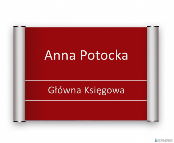 Tabliczka przydrzwiowa 297210 TZWA4 OFFICE