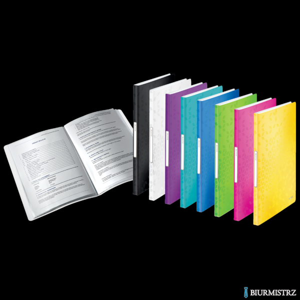 Album ofertowy 40kiesz.LEITZ WOW różowy 46320023