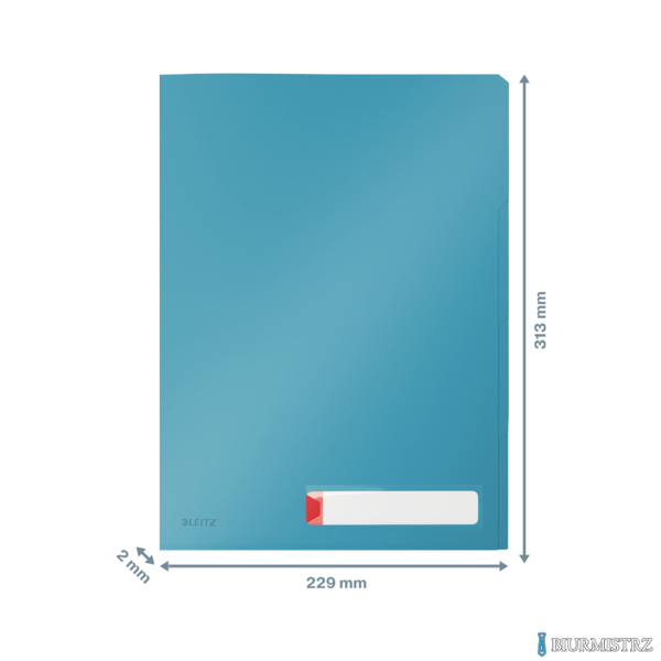 Folder A4 z 3 przegródkami Leitz Cosy, niebieska 47160061