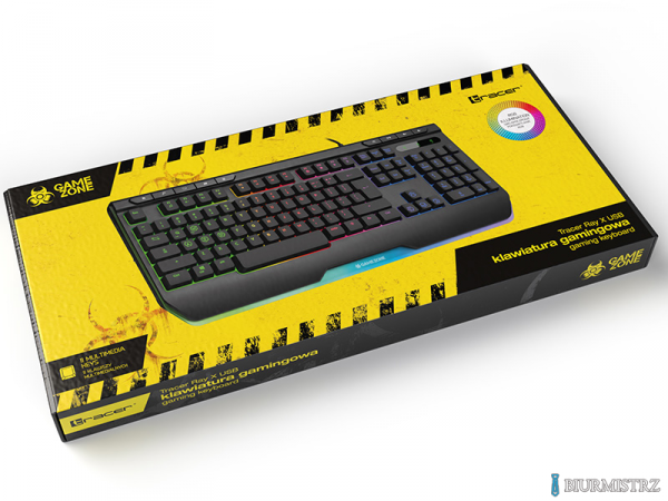 Klawiatura TRACER GAMEZONE RAY X USB TRAKLA46945