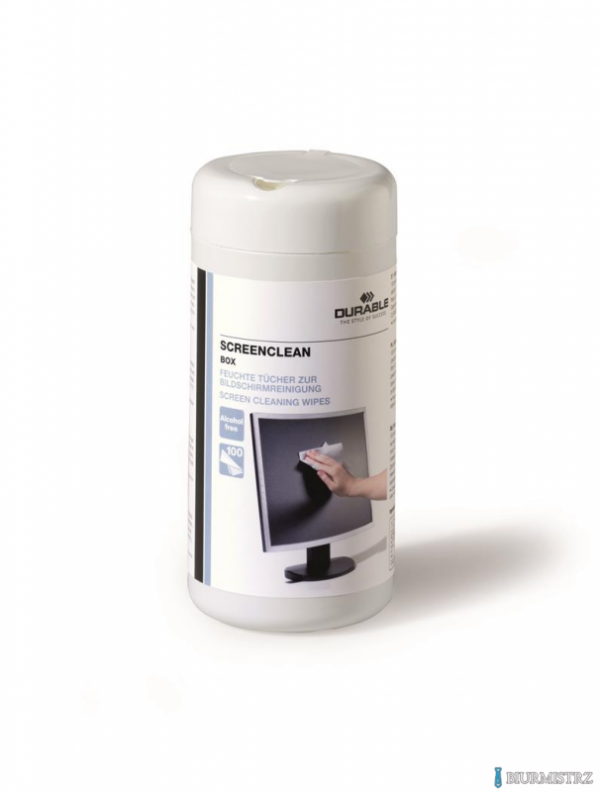 Ściereczki do czyszczenia ekranu SCREENCLEAN box DURABLE 5736-02