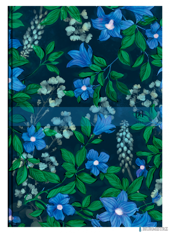 Kalendarz Oxford Flowers 10x15 2025 Mix 400189672 tygodniowy