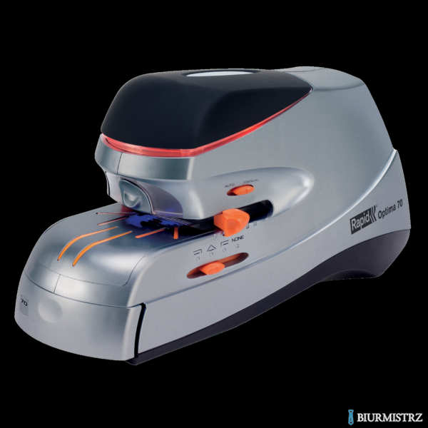 Zszywacz elektryczny Rapid Optima 60E, do 60 kartek, na zasilacz, biały, 2102355