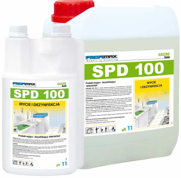 PROFIMAX SPD 100 - pianowe mycie i dezynfekcja