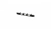 Organizer kabli 1U do szaf rack 19, 4x48mm, czarny