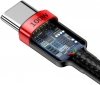 KABEL USB-C -> USB-C Baseus Cafule CATKLF-AL91 200cm 100W 5A PD 2.0 QC 3.0 CZARNY W OPLOCIE