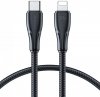 Kabel USB-C / Lightning Joyroom S-CL020A11 120cm 20W w oplocie czarny